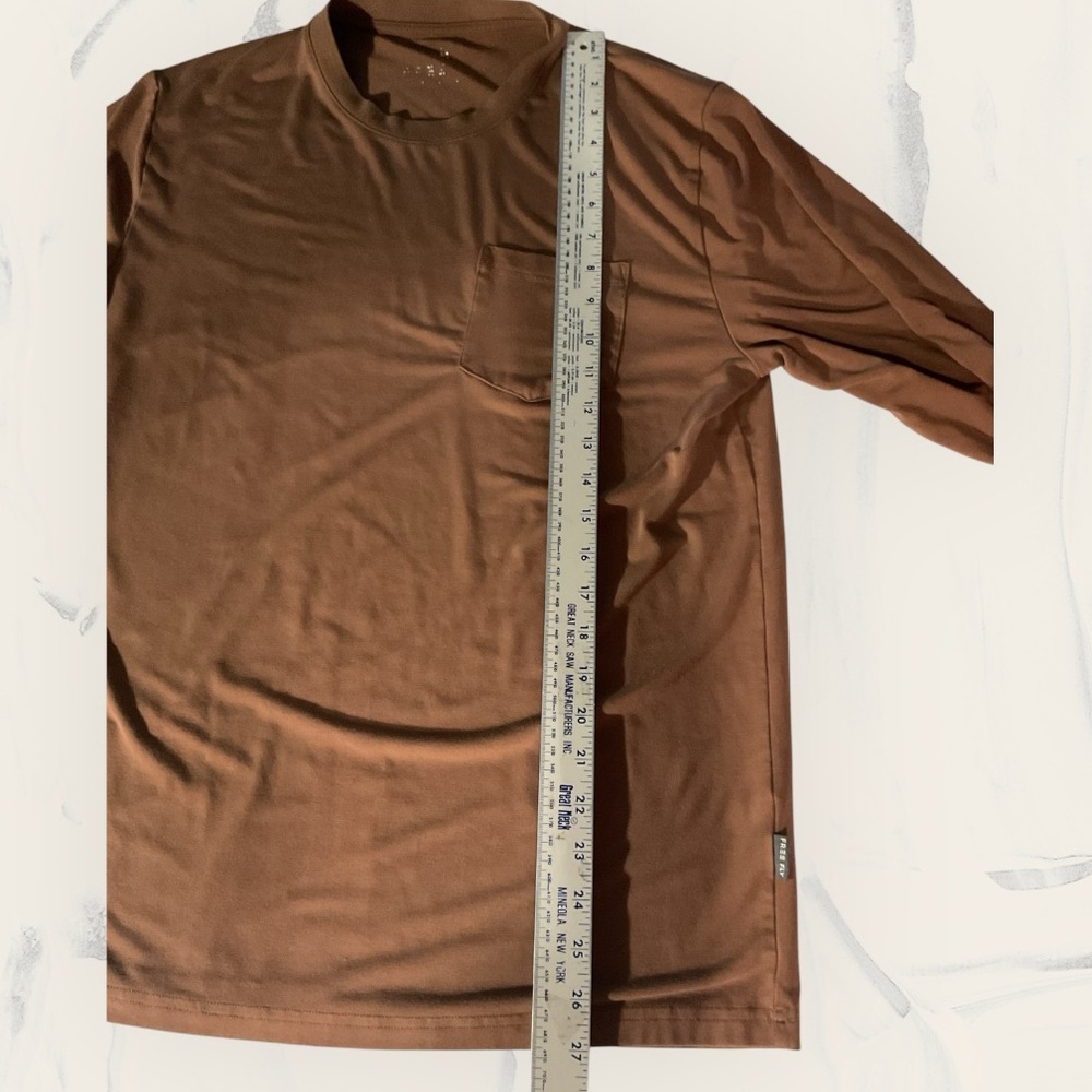 Free Fly Apparel Men’s Lightweight Pocket T Shirt - Picture 7 of 8